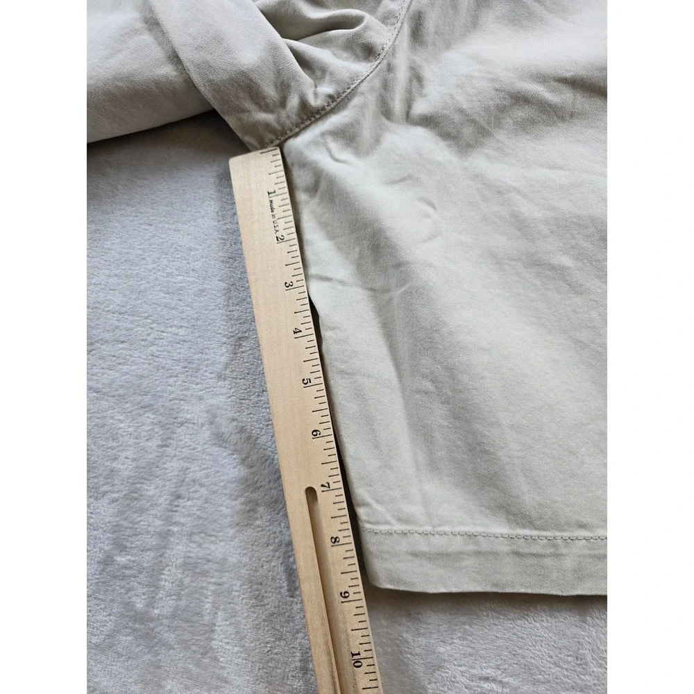 Old Navy Chino Shorts Mens 32 Khaki Beige 100% Cotton Lived-In Straight NEW
